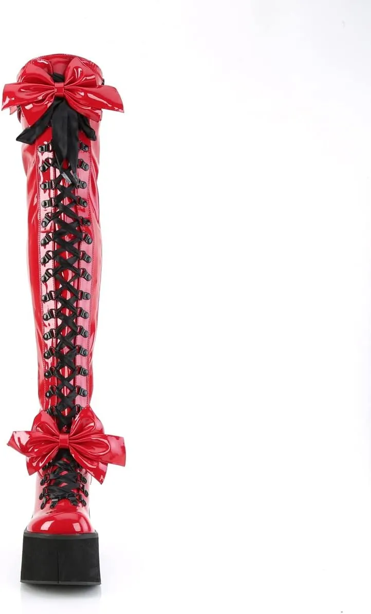Demonia Women's Kera-303 Thigh-high Boots