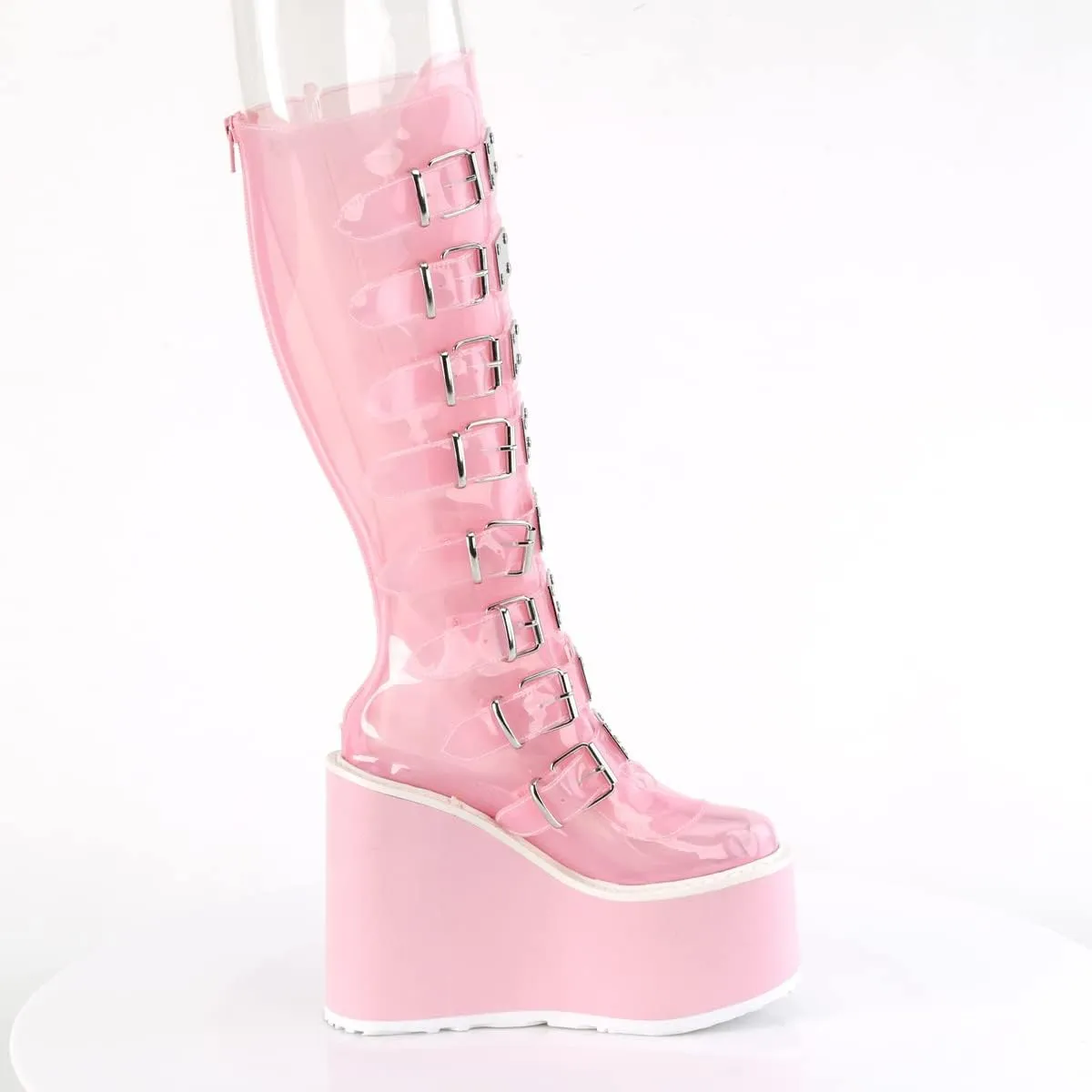 Demonia Women's Swing-815C Knee-high Boots