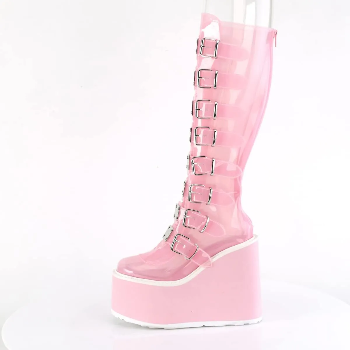 Demonia Women's Swing-815C Knee-high Boots