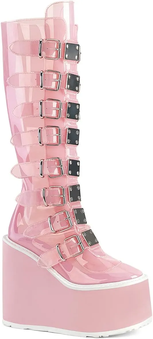 Demonia Women's Swing-815C Knee-high Boots
