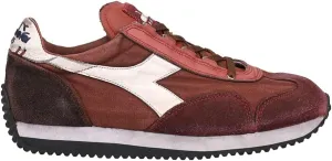 Diadora Mens Equip H Dirty Stone Wash Evo Lace Up Sneakers Shoes Casual - Red - Size 6.5 M