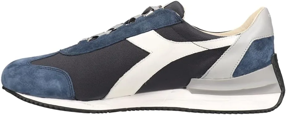 Diadora Mens Equipe Mad Nubuck Sw Lace Up Sneakers Shoes Casual - Blue