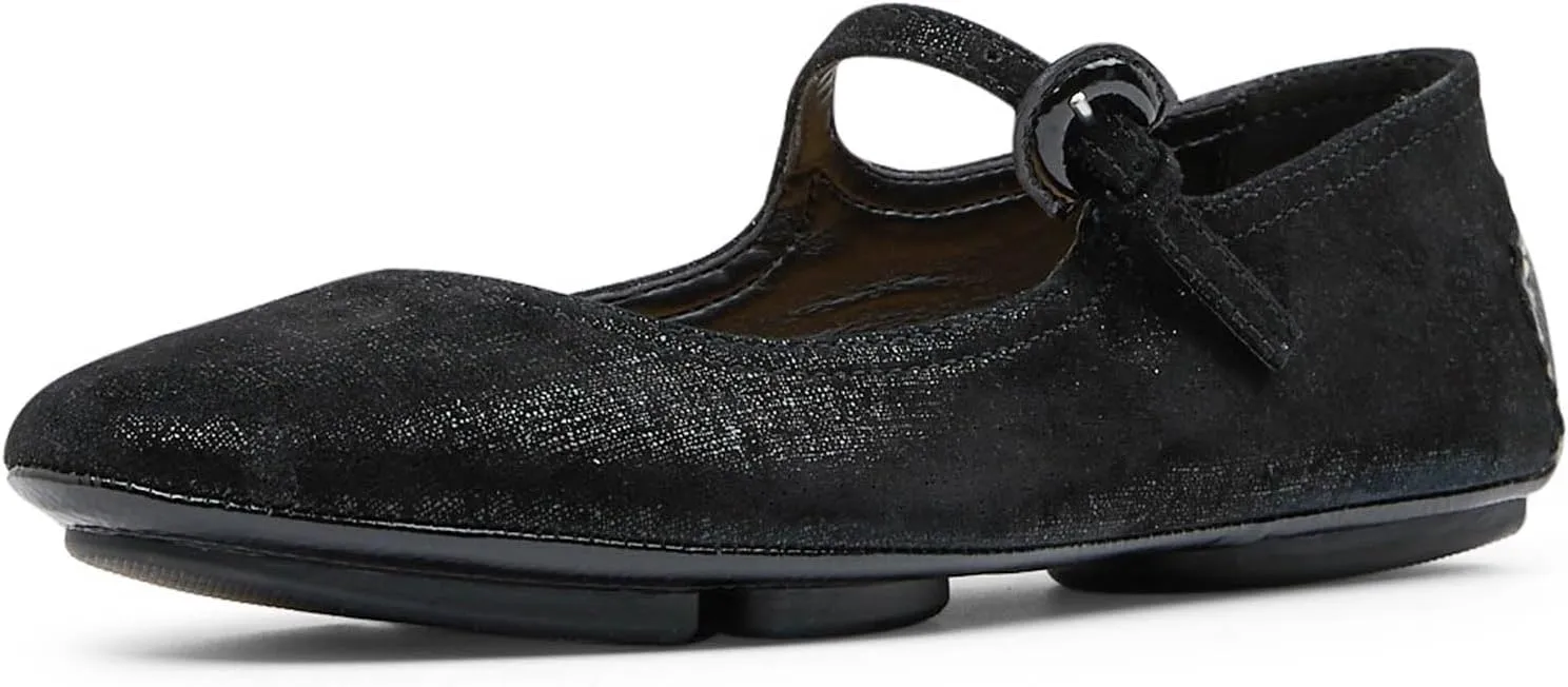 Donald Pliner Women's RUMMA Mary Jane Flat, Black, 8.5