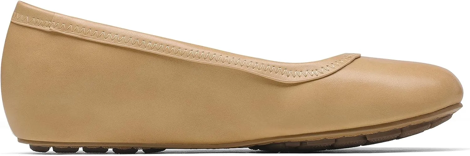 DREAM PAIRS Women's Ballet Flats Comfortable Dressy Work Low Wedge Arch Support Flats Shoes