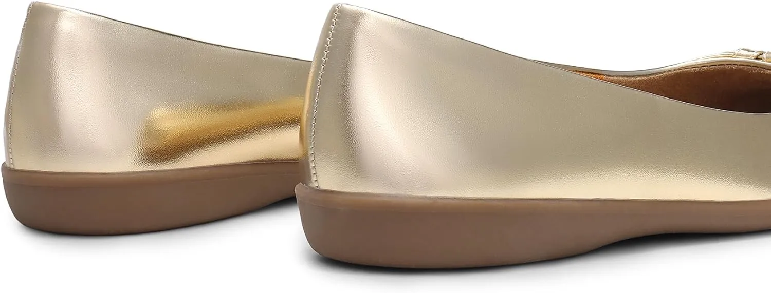 DREAM PAIRS Women’s Ballet Flats, Comfortable Round Toe Slip on Dressy Work Office Shoes with Arch Support