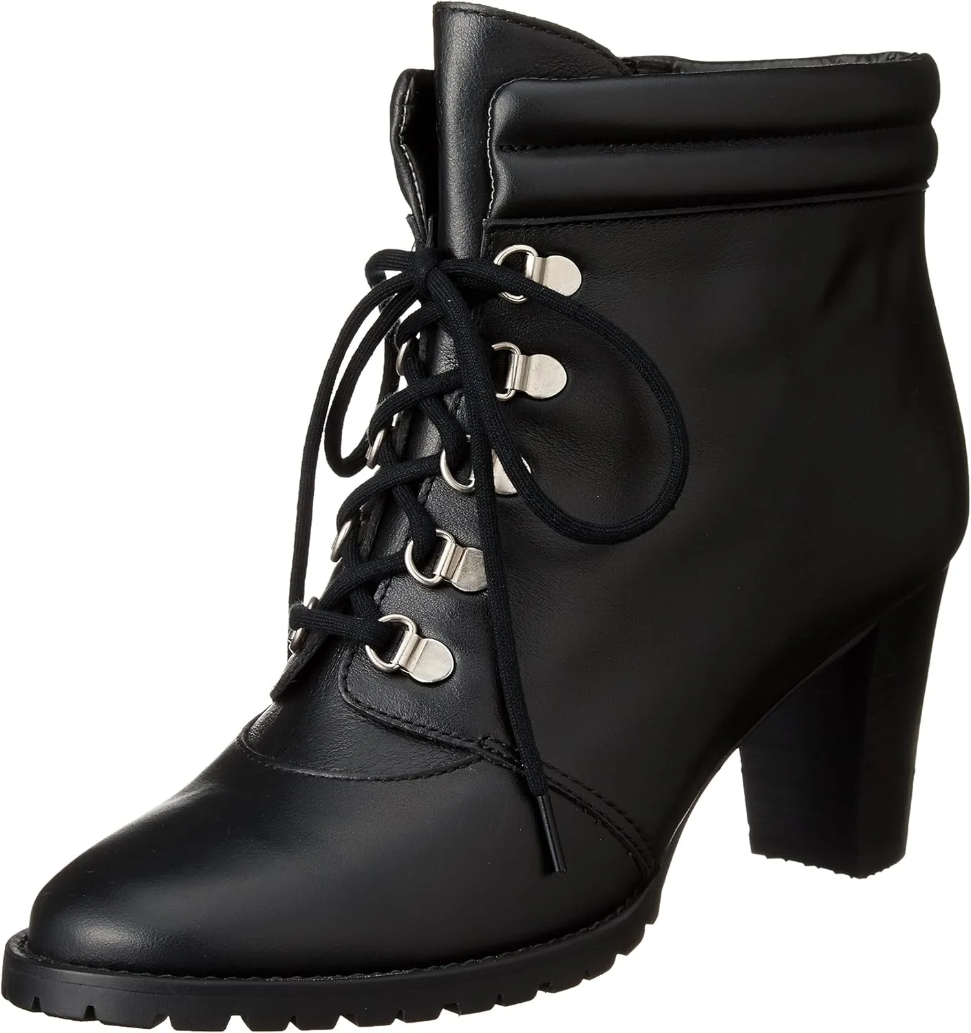 [eizo-] Eizo Boots Lace Up Short Boots - black -