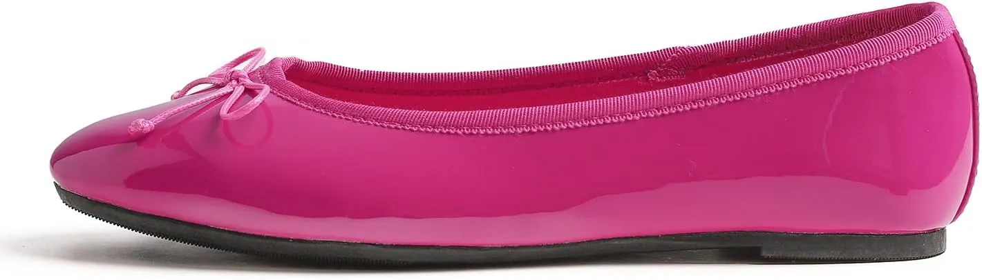 FEVERSOLE Women's Bling Soft Cushioned Comfort Flats Sparkle Party Ballets