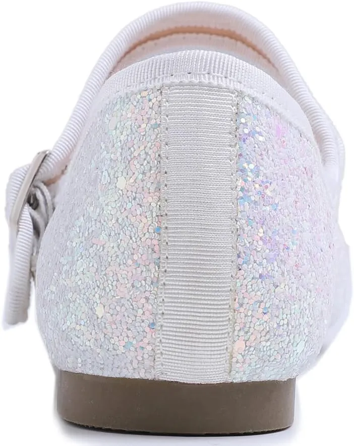 FEVERSOLE Women's Soft Cushion Extra Padded Comfort Round Toe Mary Jane Metal Buckle Fashion Ballet Flats Walking Shoes
