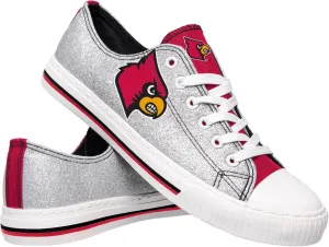 FOCO womens Ncaa College Team Logo Fashion Low Top Canvas Sneakers Shoes