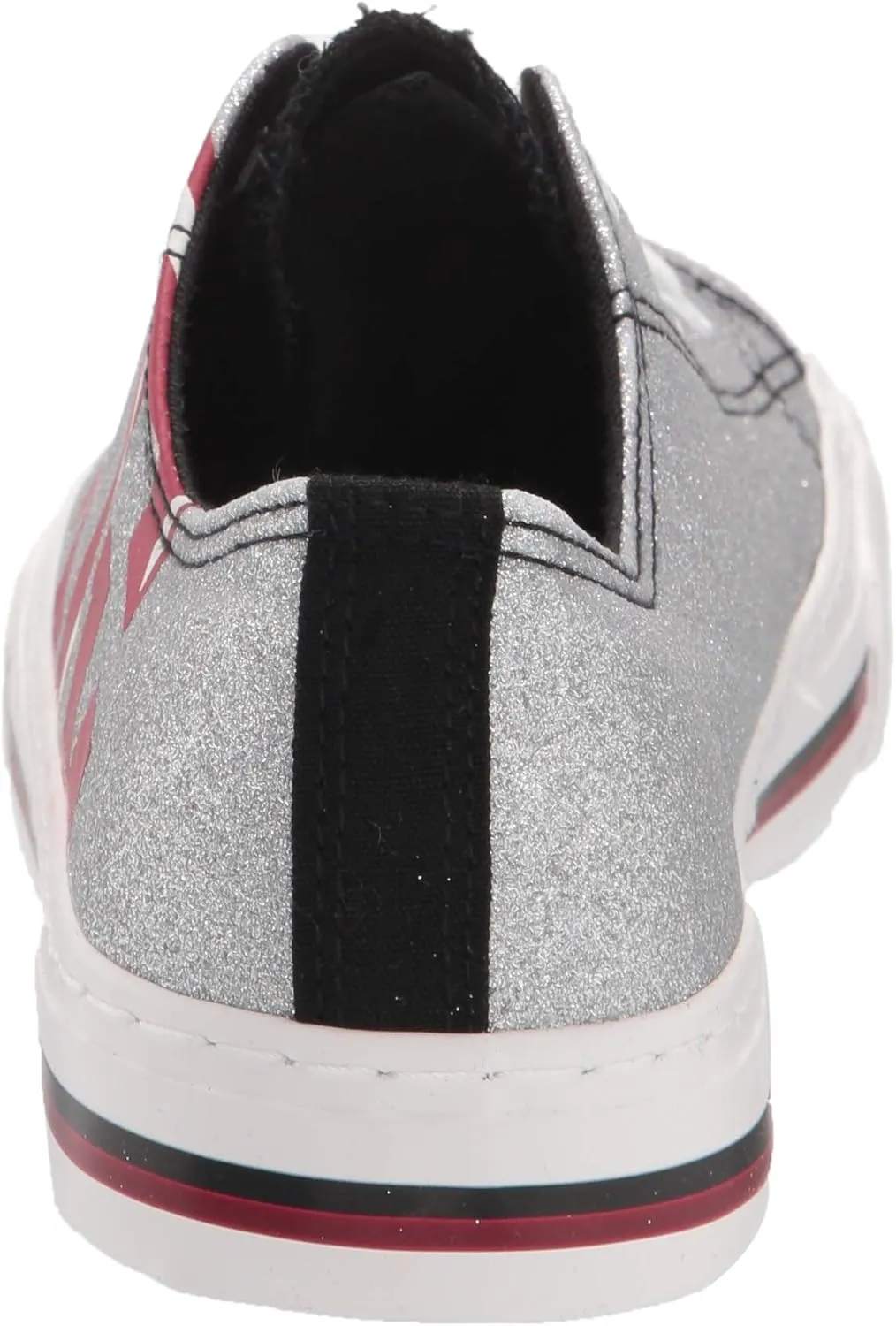 FOCO womens Ncaa College Team Logo Fashion Low Top Canvas Sneakers Shoes