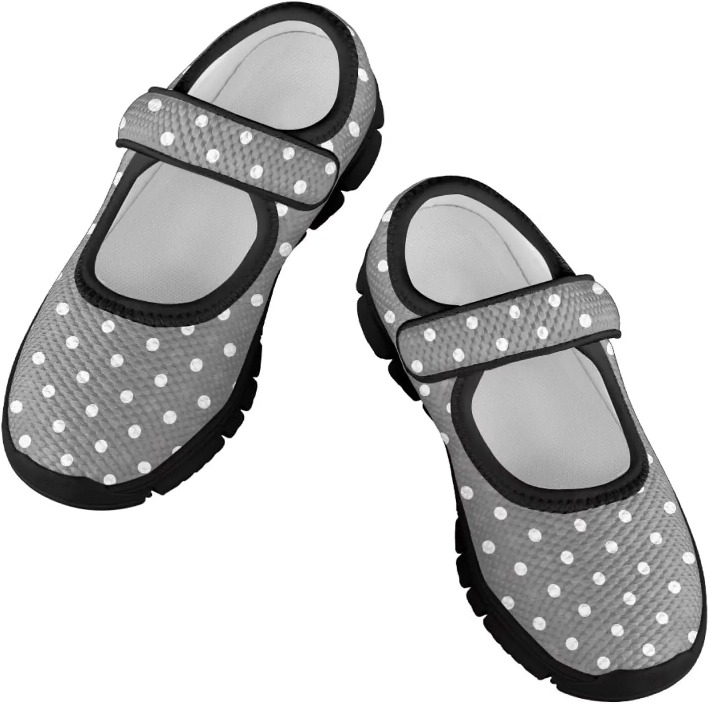 Forchrinse Rainbow Girls and Toddler Mary Jane Sneakers Soft Sole Barefoot Flats Comfort School Party Play Shoes Ballet Flats for Kids Size 11-2.5