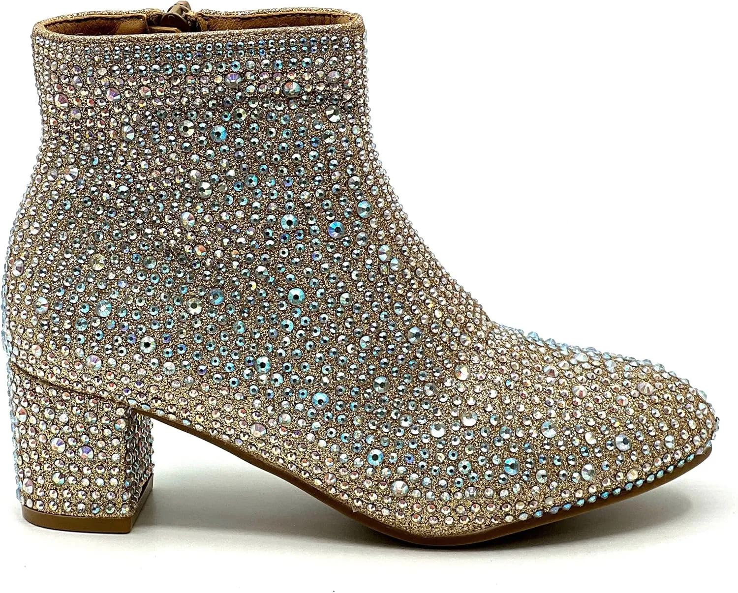 Forever Kids Rhinestone Ankle booties