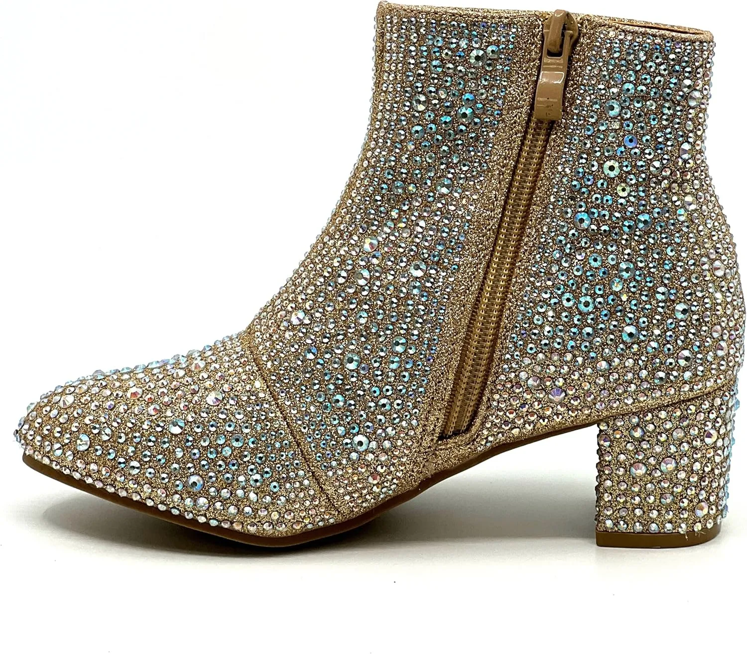 Forever Kids Rhinestone Ankle booties