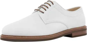 FSJ Men's Oxford Dress Shoes Round Closed Toe Lace-up Low Stacked Heel Wingtip Lovely Light Colors Casual Shoes Size 4-16 US
