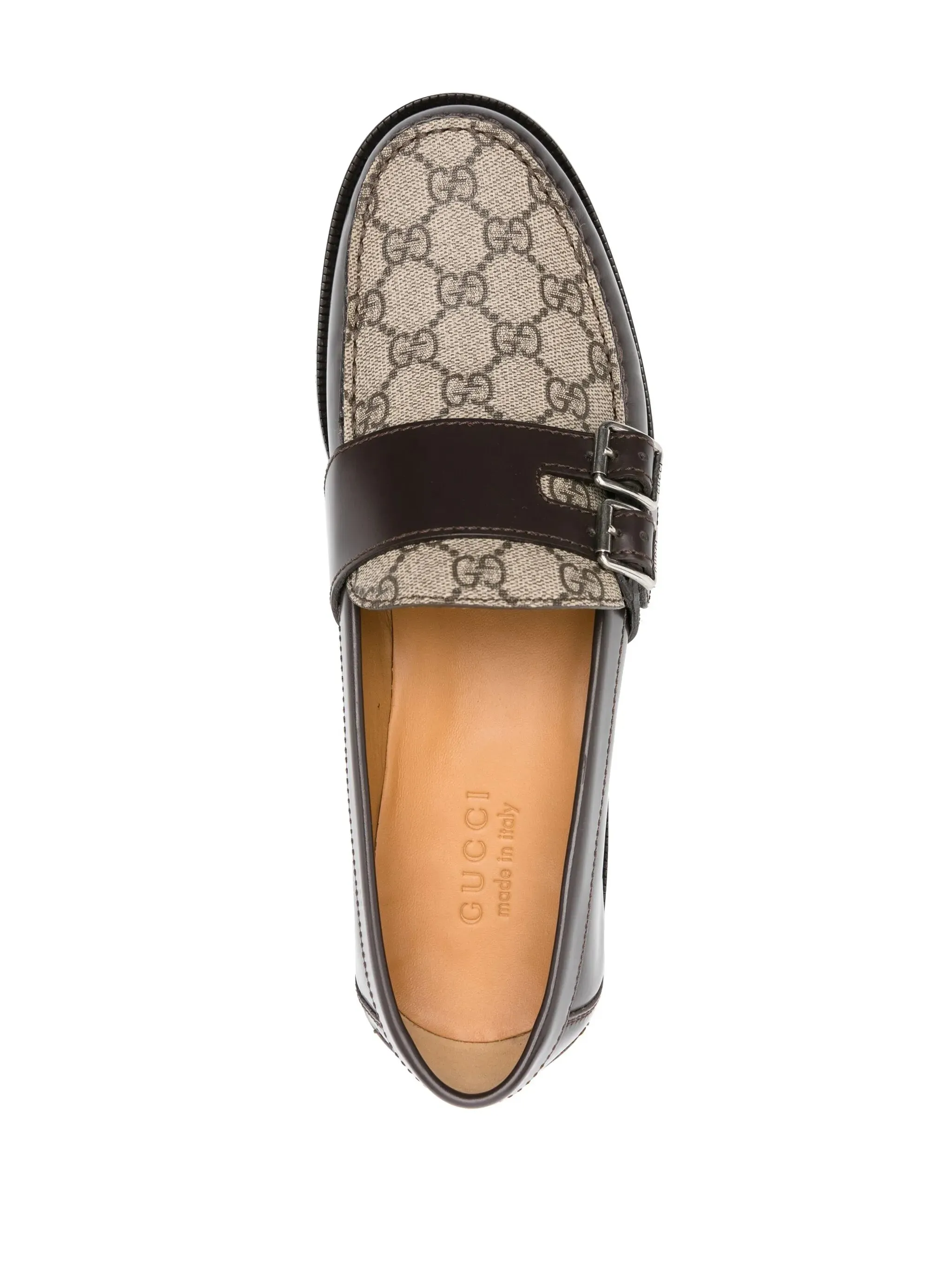 GG Supreme Leather Loafers