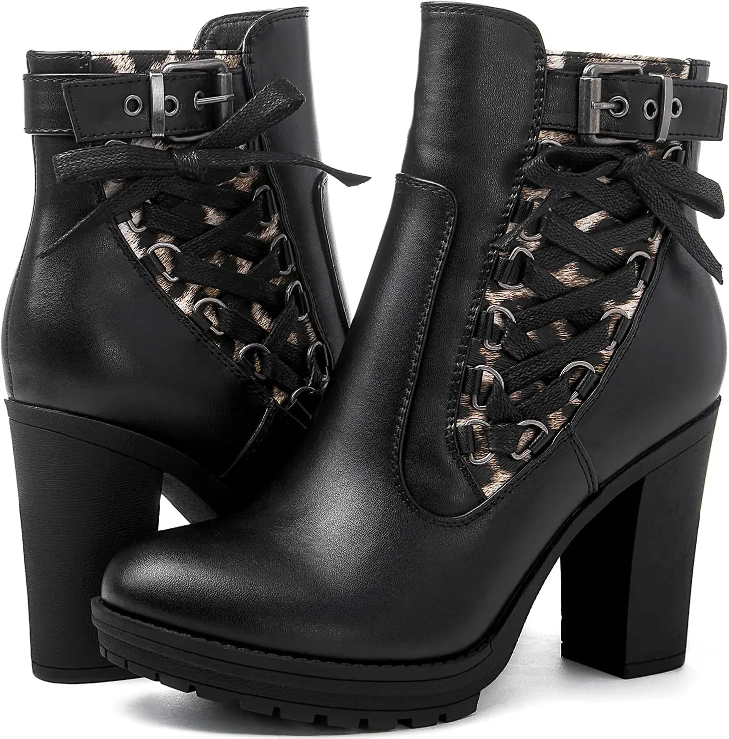 GLOBALWIN Women's High Heel Boots For Women