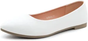 Herstyle Elina Women's Flats, Pointed Toe Ballet Flat Shoes, Slip-On Dressy Flats, Comfortable Casual Ballerina Shoes for Daily Wear, Work, Office, and Party