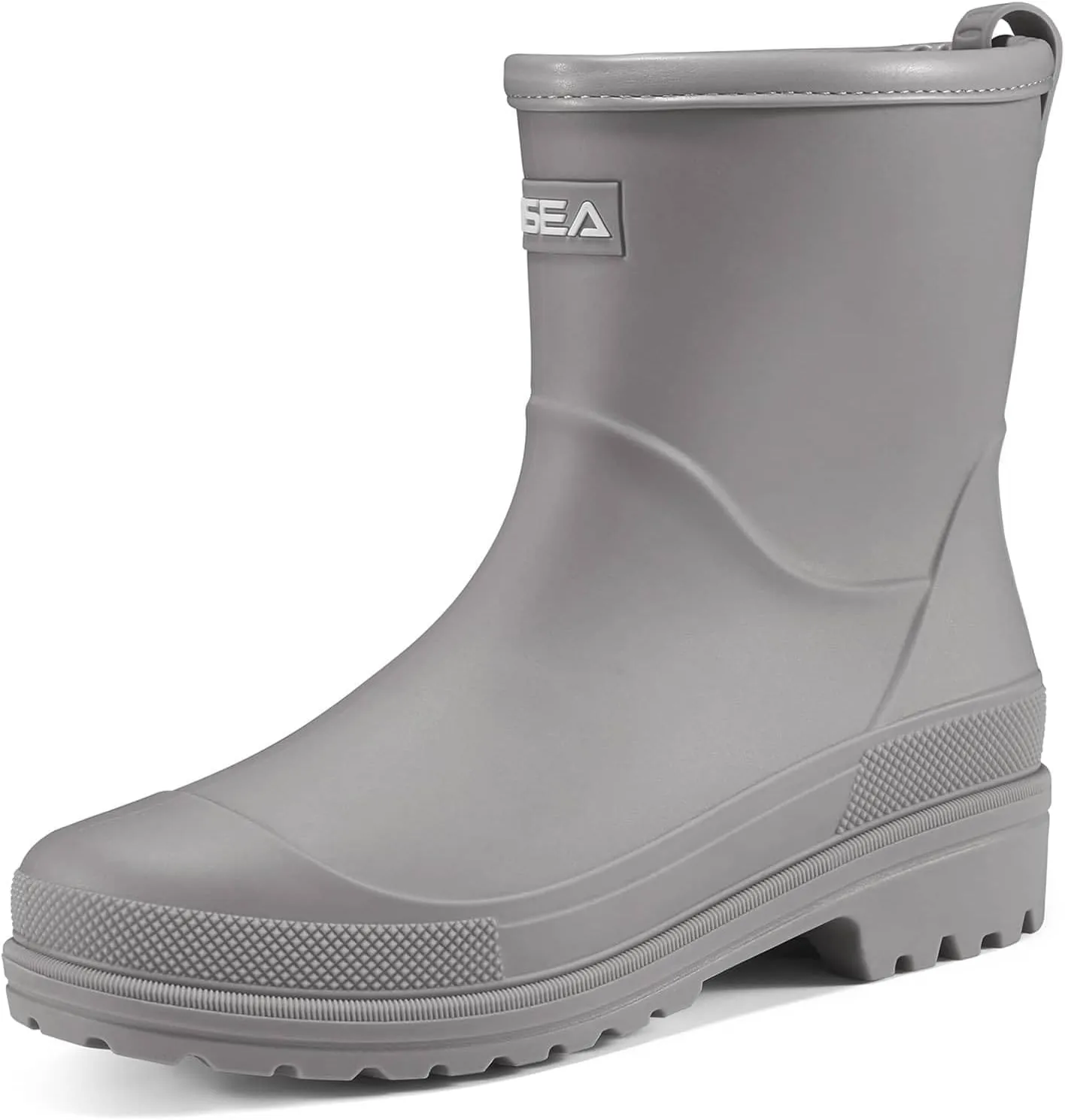 HISEA Women's Rubber Rain Boots Waterproof Short Chelsea Boots for Garden Outdoor