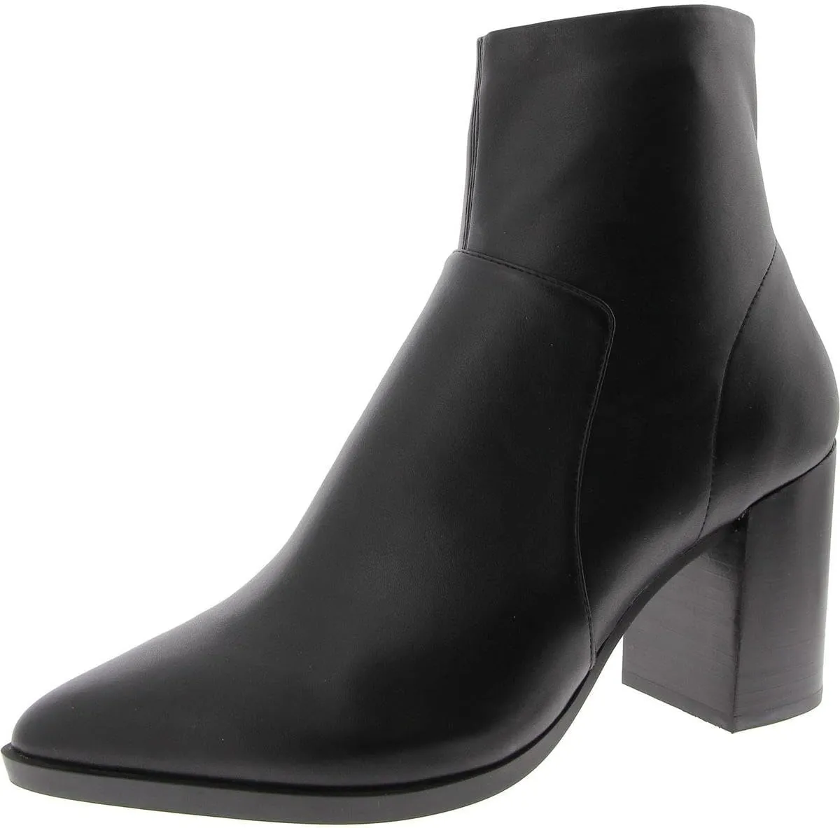 Jeffrey Campbell Womens Duncann Zip Up Slip On Ankle Boots Black 10 Medium (B,M)