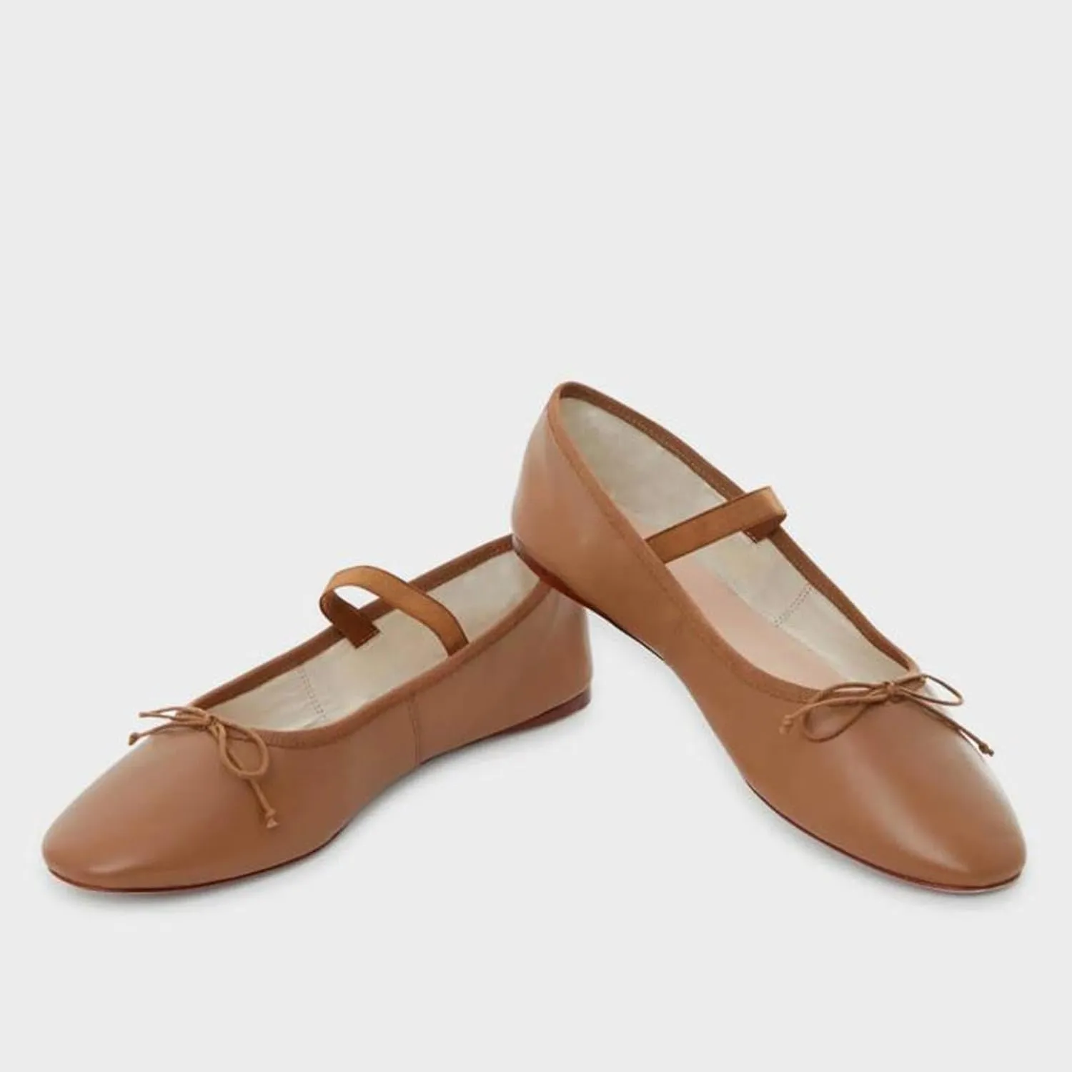 JORISTIMO Crystal Mesh Ballet Flats Stretch Band Snip Toe Ballerinas Flats Mary Jane