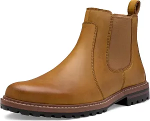 Jousen Chelsea Boots Men Lightweight Mens Boots Classic Slip On Boots Casual Boots for Men