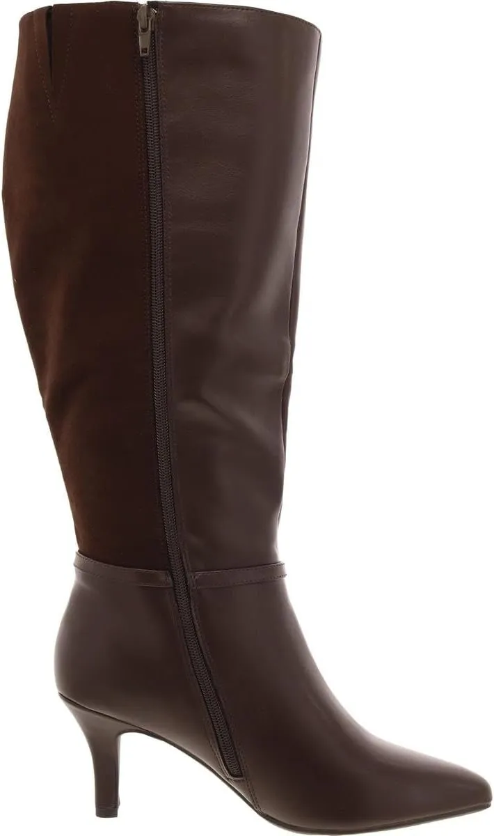 Karen Scott Womens FREYLN Comfort Insole Thigh-High Boots