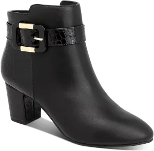 Karen Scott Womens Ivvy Almond Toe Ankle Boots