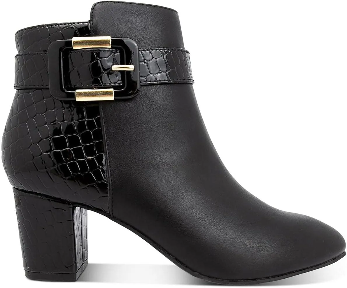 Karen Scott Womens Ivvy Almond Toe Ankle Boots