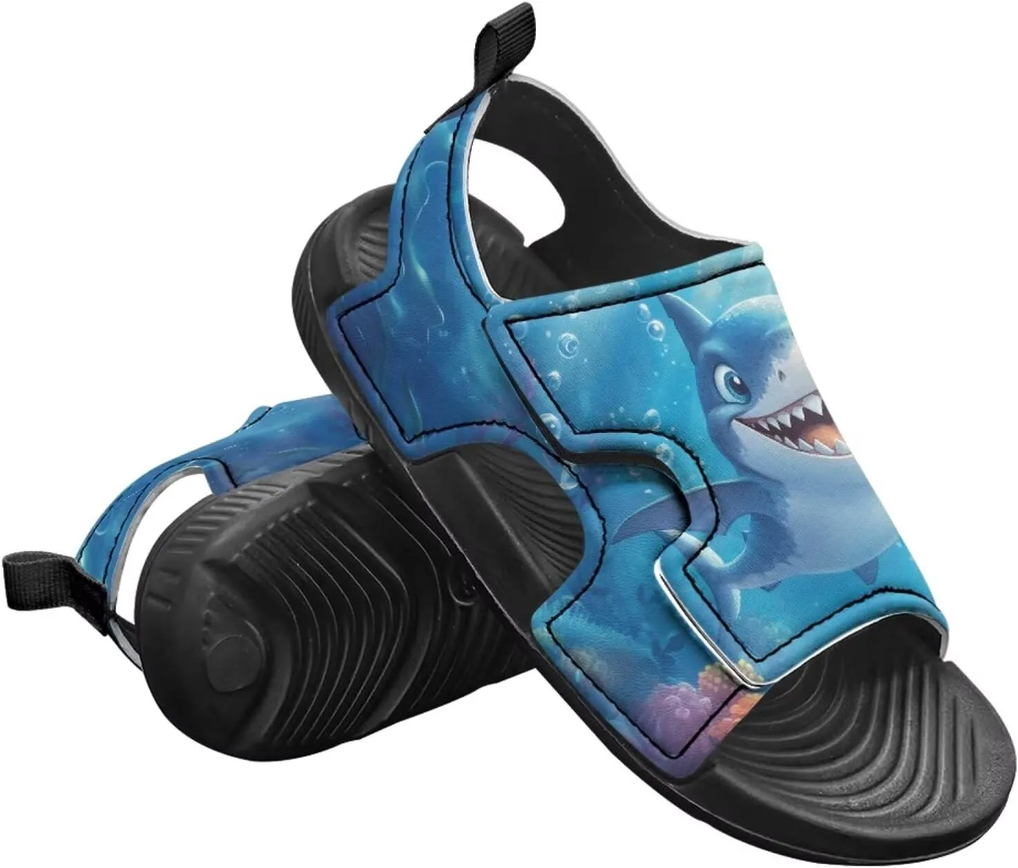 Kids Sandals Ocean Series Summer Kids Shoes Open Toe Sport Outdoor Athletic Sandals Quick Dry Water Shoes
