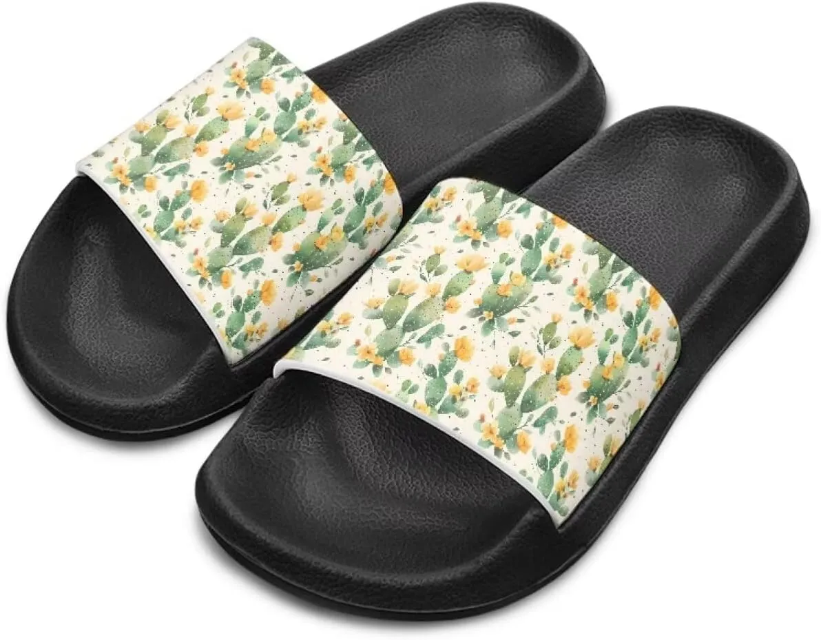 Kids Slides Toddler Boys Girls Shower Slippers Boys Girls Flip Flops Beach Pool Home Sandals