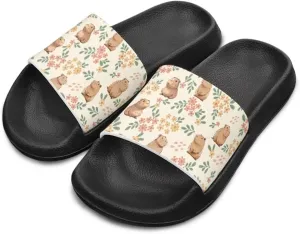 Kids Slides Toddler Boys Girls Shower Slippers Boys Girls Flip Flops Beach Pool Home Sandals