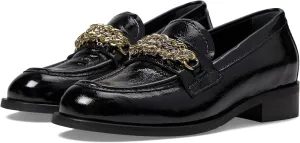 La Canadienne Dalilah Black Crinkle Patent 5.5 M (B)