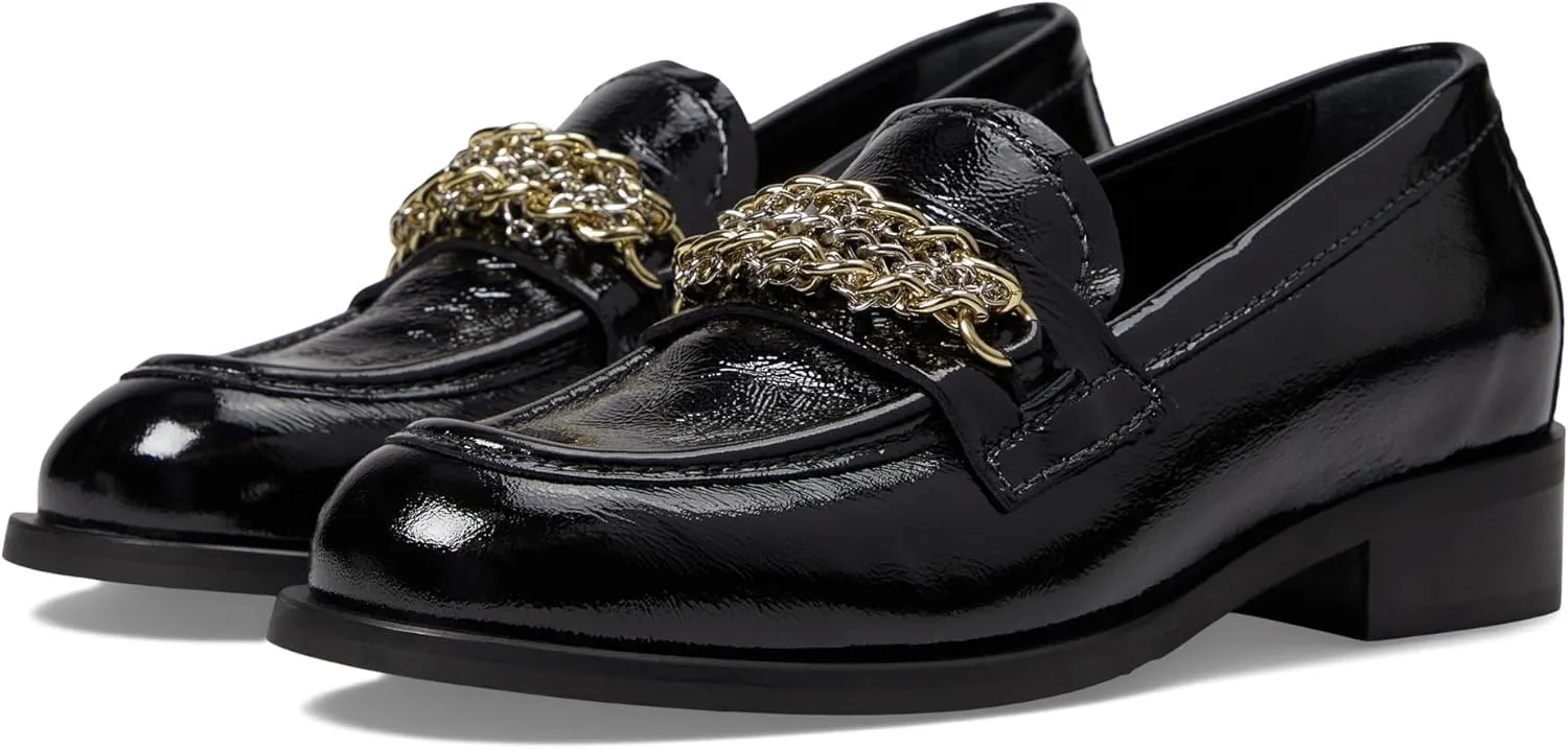 La Canadienne Dalilah Black Crinkle Patent 5.5 M (B)
