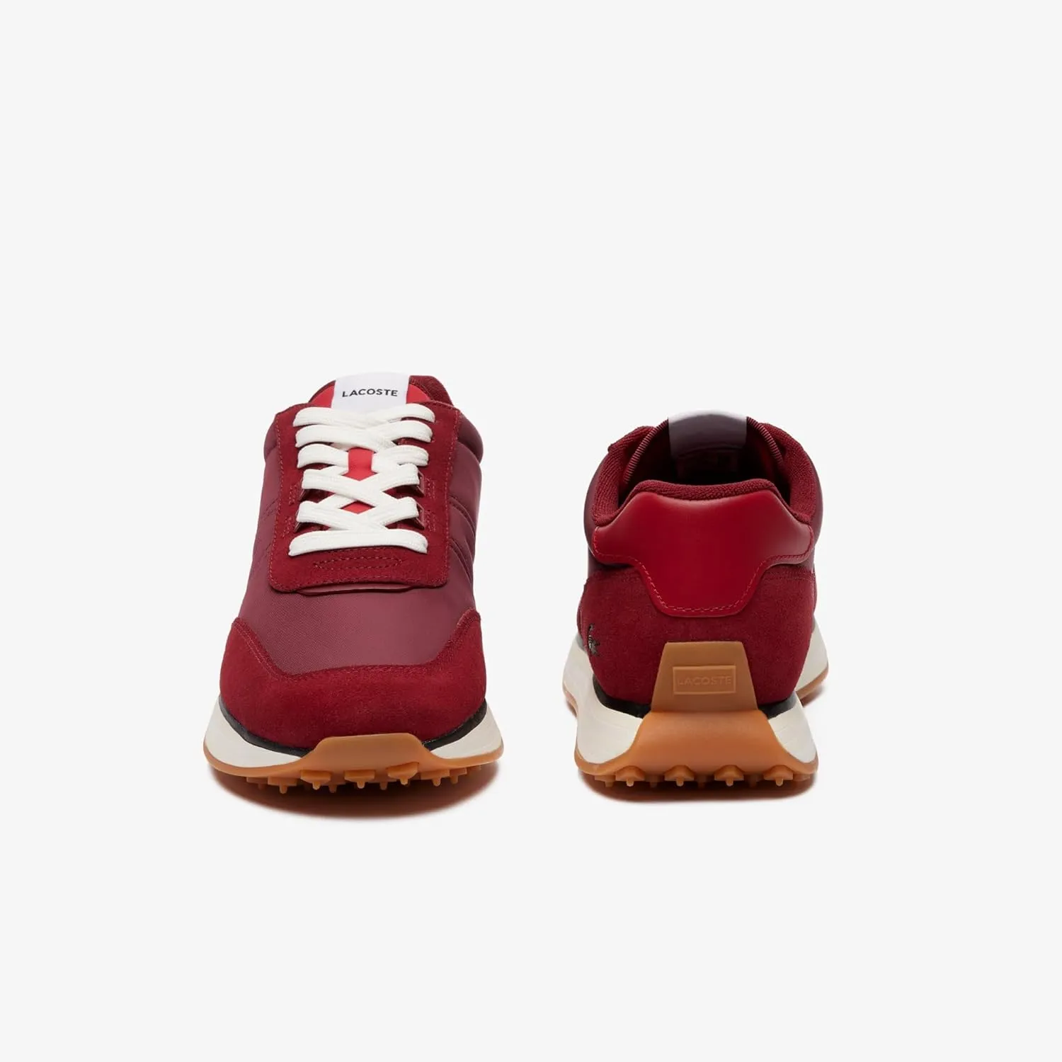 Lacoste Men's L Spin Leather and Textile Sneaker