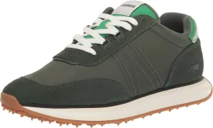 Lacoste Men's L Spin Leather and Textile Sneaker