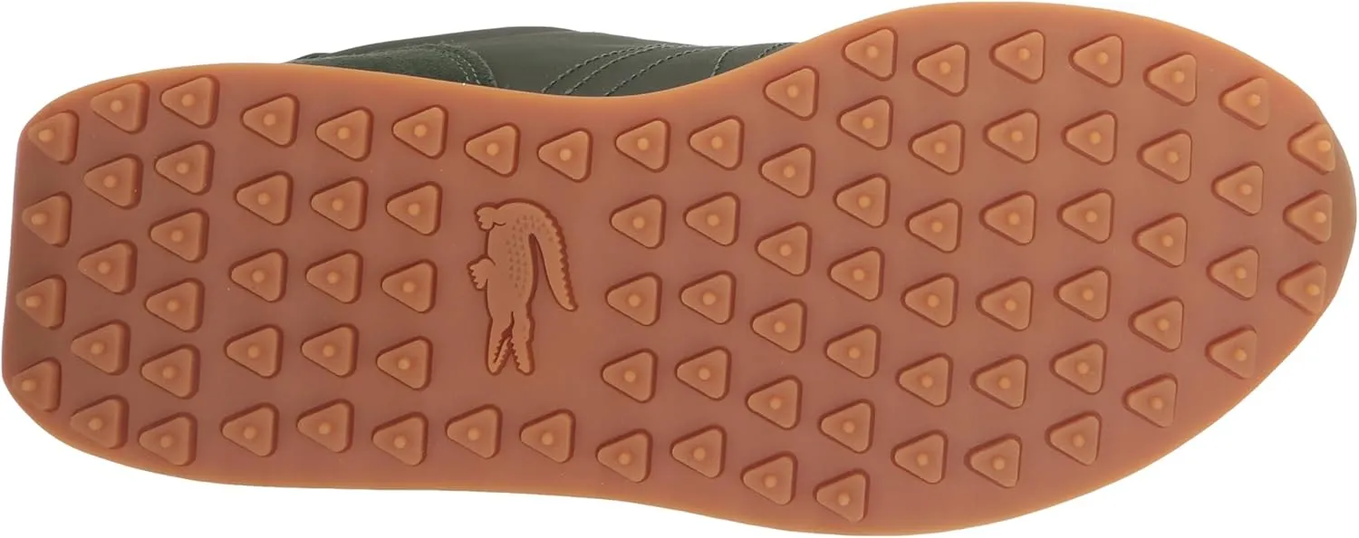 Lacoste Men's L Spin Leather and Textile Sneaker