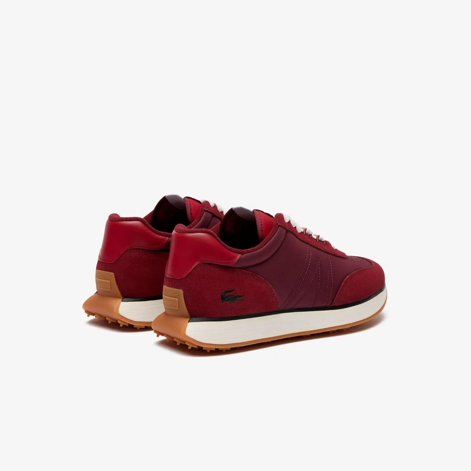 Lacoste Men's L Spin Leather and Textile Sneaker