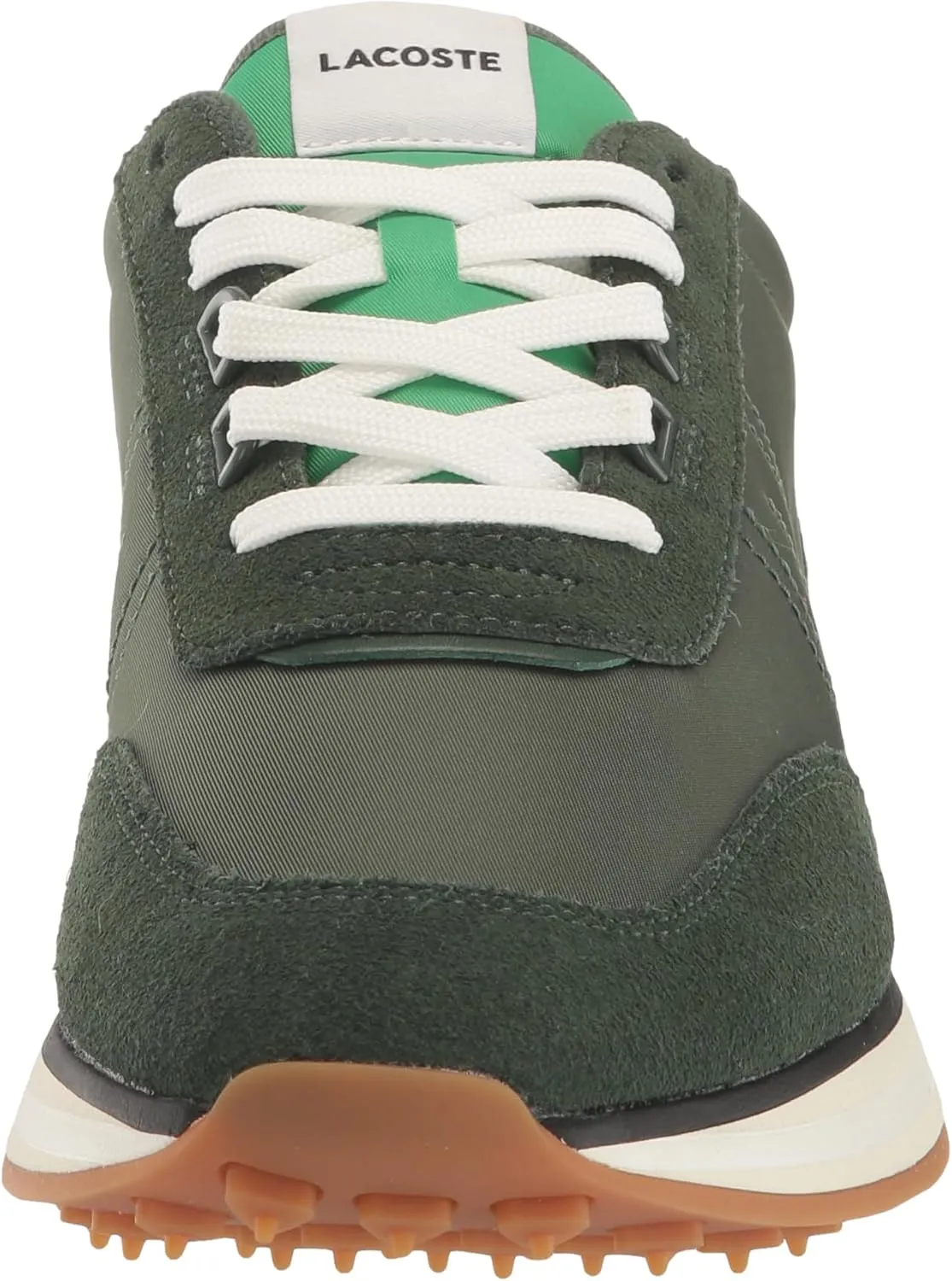 Lacoste Men's L Spin Leather and Textile Sneaker