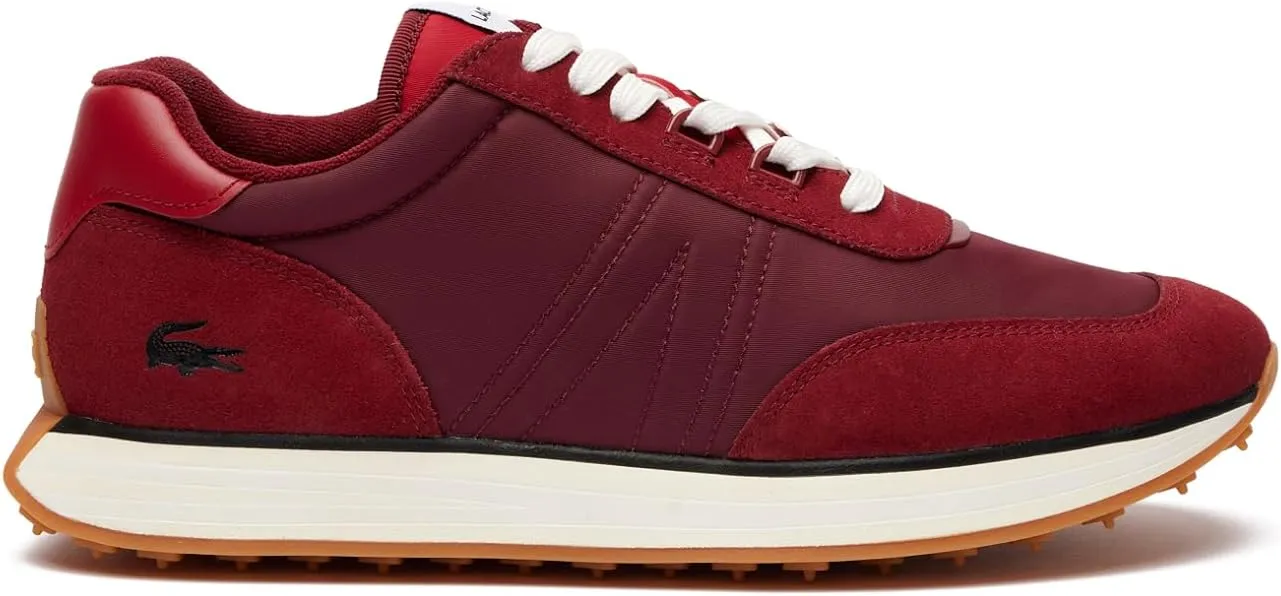 Lacoste Men's L Spin Leather and Textile Sneaker
