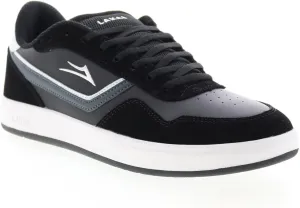 Lakai Men's Terrace Skateboarding Shoe - Black Suede, 10 US