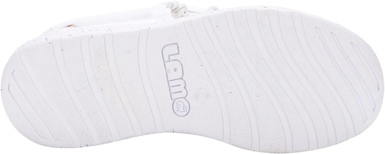 Lamo Women's Paula Lightweight Water-Resistant Canvas Slip-On Casual Shoes with Hyper-Cushion Footbed