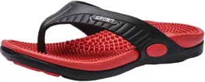 large size Men's lightweight and comfortable summer sandals, shock-absorbing and anti-slip, flip-flops are suitable for both indoor and outdoor use in spring and summer, especially on the beach.