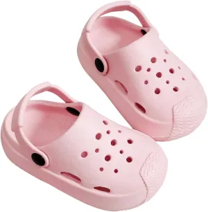 Little Kids Clogs Toddler Girls Boys Sandals Cute Garden Clogs Water Shoes Slip on Beach Pool Slides Slippers