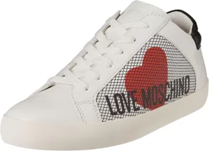 Love Moschino Women Free Love Sneakers Bianco 6 US
