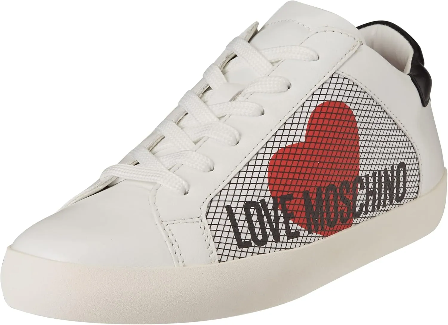 Love Moschino Women Free Love Sneakers Bianco 6 US