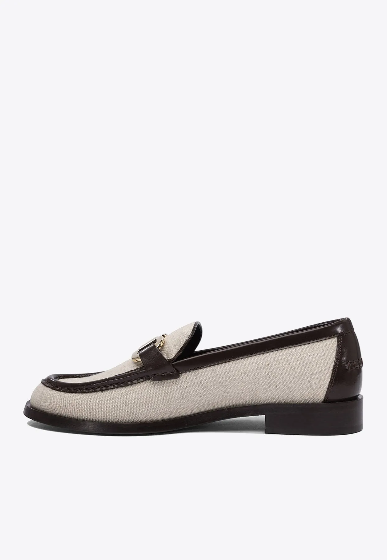 Maryan Leather-Paneled Loafers