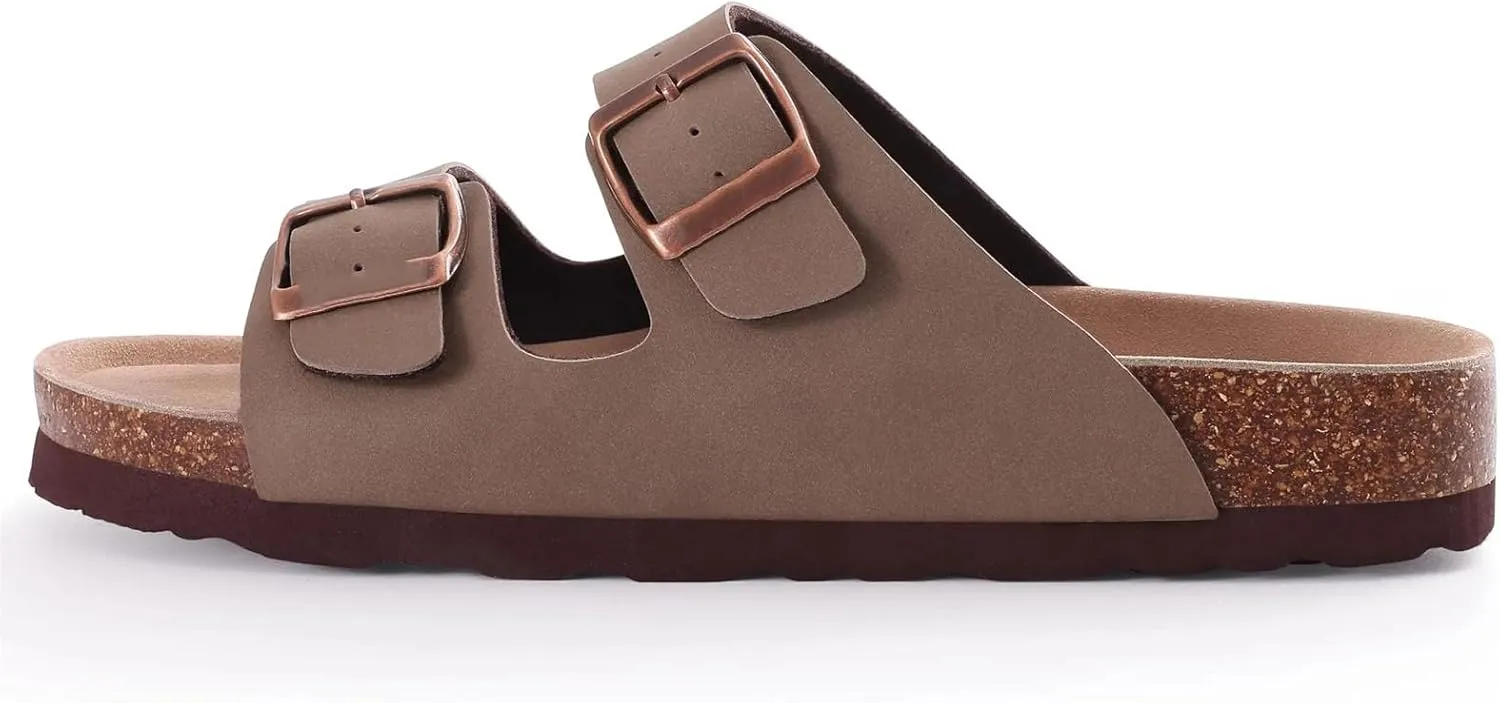 Men's Cork Clogs - Adjustable Anti-Skid Beach Sandals with Fashionable Design
