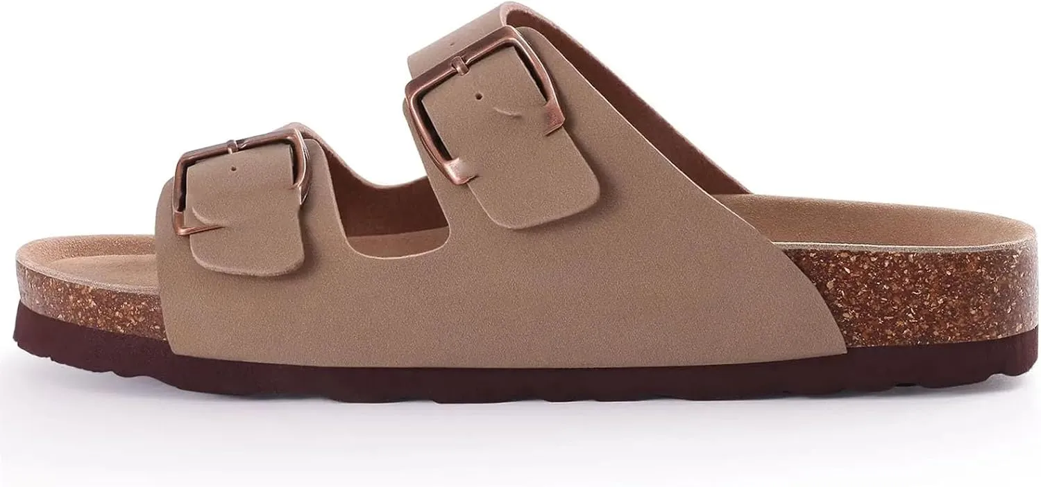 Men's Cork Clogs - Adjustable Anti-Skid Beach Sandals with Fashionable Design