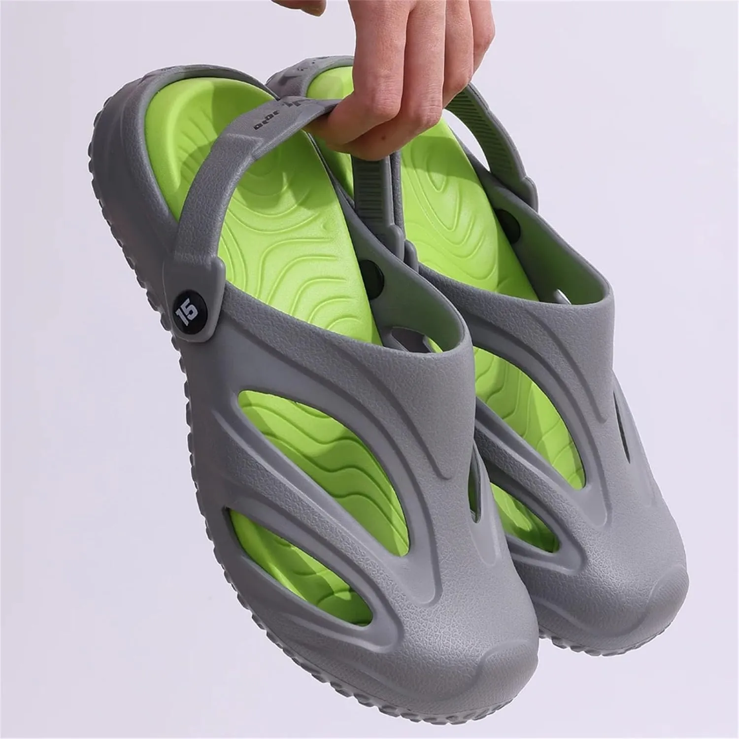 Men's Garden Clogs - Arch Support Sandals for Outdoor and Beach