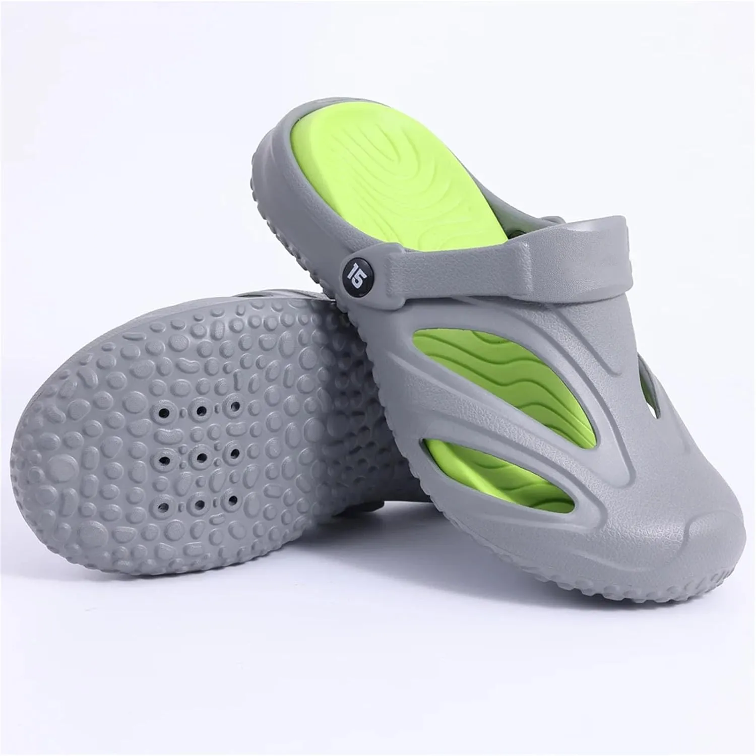 Men's Garden Clogs - Arch Support Sandals for Outdoor and Beach